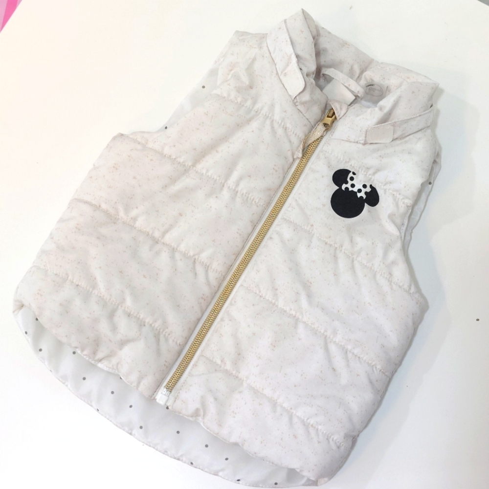 H&M Disney Puffer Vest with Hood